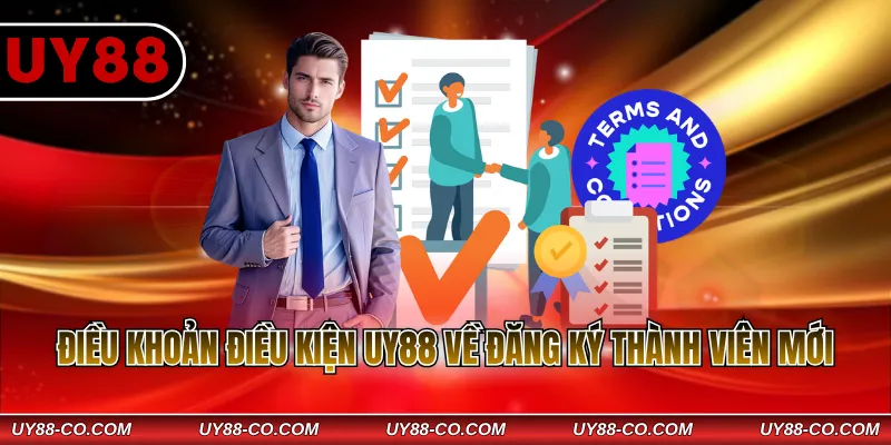 Điều khoản điều kiện UY88 về đăng ký thành viên mới
