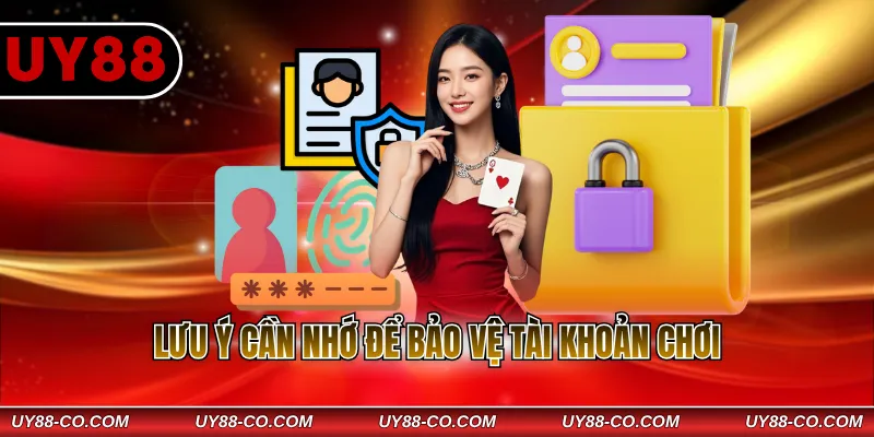 Lưu ý cần nhớ để bảo vệ tài khoản chơi